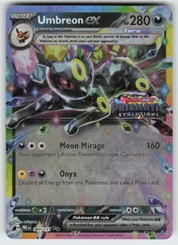Umbreon ex - (Prismatic Evolutions Stamp) Promo Pokemon - Image 1