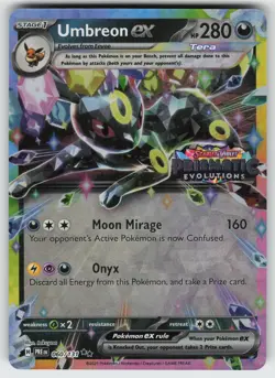 Umbreon ex - (Prismatic Evolutions Stamp) Promo Pokemon - Image 1
