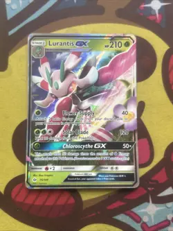 Pokemon Lurantis GX 15/149 - SM Sun & Moon Base - Excellent - Image 1