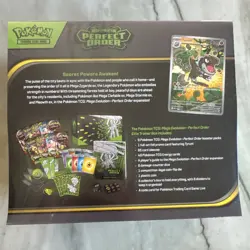Pokemon TCG: Mega Evolution Perfect Order Elite Trainer Box (ETB) Factory Sealed - Image 2