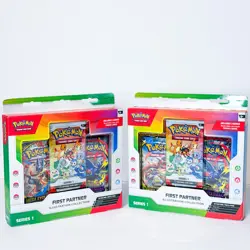 NEW! Pokemon TCG First Partner Illustration Collection Series 1 - Sealed x2 - Image 1
