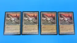 4x CINDER MARSH LAND TEMPEST MTG MAGIC THE GATHERING NM / UNPLAYED - Image 1