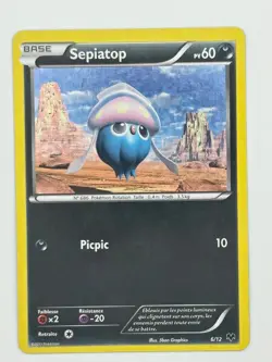 Inkay FRENCH (SEPIATOP) 006/012 - McDonald's Promos 2014 Holo Pokemon TCG NM - Image 1