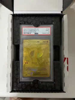 Pokemon TCG - Mega Charizard X EX 130/094 Hyper Rare - Phantasmal Flames - PSA 9 - Image 1