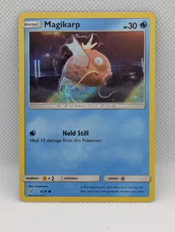 MAGIKARP 8/18 C DETECTIVE PIKACHU POKEMON HOLO LP MAGIKARP - Image 1