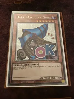 Yu-Gi-Oh! - Dark Magician Girl - RA05-EN084 - Starlight - Stamped Alt Art - Image 1