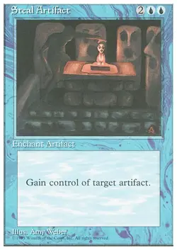 STEAL ARTIFACT x1 mtg VLP-NM 4th Edition 1 Unc - Image 1