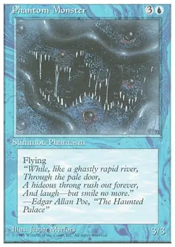 PHANTOM MONSTER x1 mtg VLP-NM 4th Edition 1 Unc - Image 1