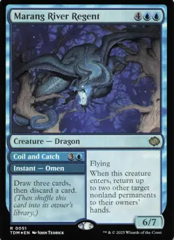 Marang River Regent R Tarkir: Dragonstorm # 51 NM FOIL - Image 1