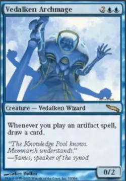 Vedalken Archmage NM, English MTG Mirrodin - Image 1