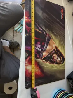 Magic the Gathering Playmat Mousepad - Liliana of the Veil Art - Image 4