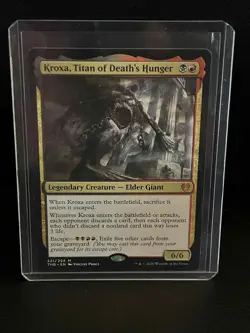 Kroxa, Titan of Death's Hunger Theros Beyond Death Magic: The Gathering - Image 1