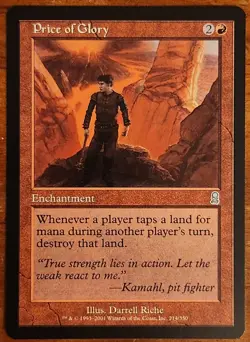 Price of Glory MtG Odyssey LP Magic The Gathering - Image 1