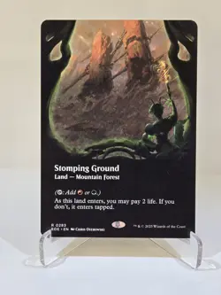 MTG Stomping Ground (Borderless) - 283 - Edge of Eternities Magic the Gathering - Image 1