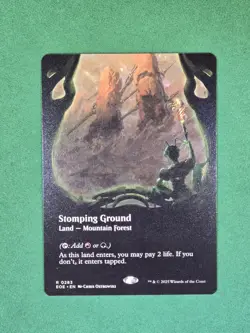 MTG Stomping Ground (Borderless) - 283 - Edge of Eternities Magic the Gathering - Image 5