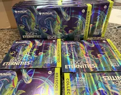 Edge of Eternities Collector Booster Box Omega Pack - MTG IN HAND Factory SEALED - Image 1