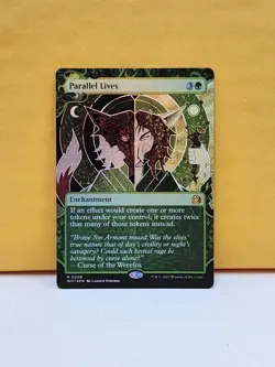 1x FOIL SHOWCASE Parallel Lives, NM, WOT, Magic: the Gathering, MtG - Image 4