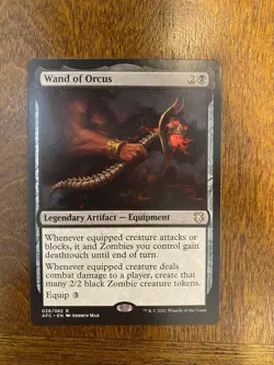 Wand of Orcus Card 028/062 Near Mint Condition - Image 1