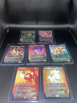 Secret Lair x Sonic: Friends & Foes Foil & Non Foil OPENED - Image 1