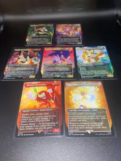 Secret Lair x Sonic: Friends & Foes Foil & Non Foil OPENED - Image 2