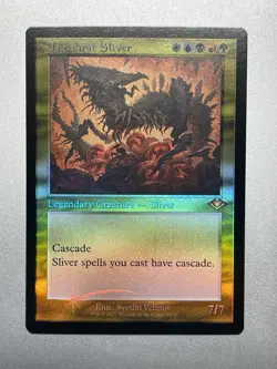 MtG The First Sliver FOIL Modern Horizons 1 Retro Frame Mythic NM/M Magic - Image 1