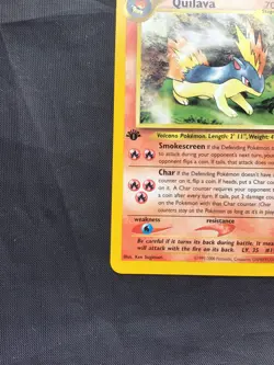 Pokemon Cards: Neo Genesis 1st Edition Uncommon: Quilava 47/111 - Image 5