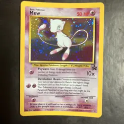 Pokemon Mew TCG Black Star Promos Card 9 Holo Promo - Image 1