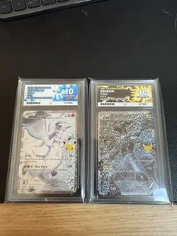 Pokemon TCG Celebrations Reshiram 113/114 & Zekrom 114/115 Ace 10 [Sequential!] - Image 1