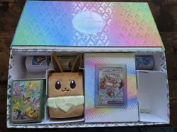 POKEMON PRISMATIC EVOLUTIONS SUPER PREMIUM COLLECTION +PROMO “OPEN BOX” NO PACKS - Image 1