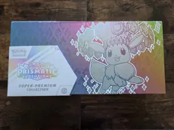 POKEMON PRISMATIC EVOLUTIONS SUPER PREMIUM COLLECTION +PROMO “OPEN BOX” NO PACKS - Image 2