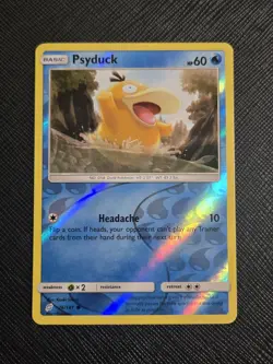 Psyduck 26/181 Common Team Up Pokemon Reverse Holo LP - Image 1