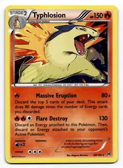 Typhlosion - (Cosmos Holo) Blister Exclusives - Pokemon LP 020/162 - Image 1