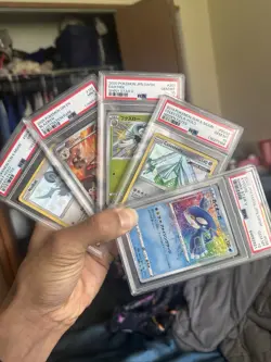 Pokemon Lot of 5 (PSA 9-10) Graded Cards - Image 1