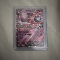 Pokemon TCG Destined Rivals Team Rocket's Mewtwo ex 081/182 – English – NM - Image 1