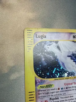 Lugia Crystal 149/147 Aquapolis Holo Ultra Secret Rare Pokemon TCG e-reader LP - Image 4
