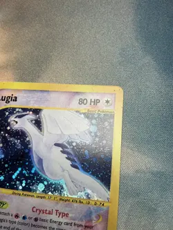 Lugia Crystal 149/147 Aquapolis Holo Ultra Secret Rare Pokemon TCG e-reader LP - Image 5