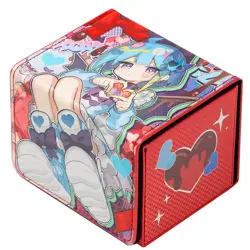 LiveTwin Lilla Treat TCG OCG YuGiOh Deck Box Pu Leather Storage Box 100+ - Image 1