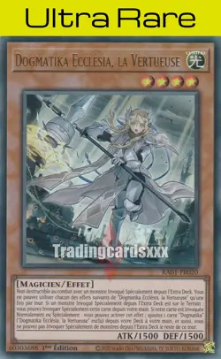Yu-Gi-Oh! Dogmatika Ecclesia, la Vertueuse : UR RA01-FR020 - Image 1