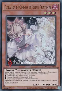 Yu-Gi-Oh! Floraison de Cendres et Joyeux Printemps : UR LCKC-FR080 - Image 1