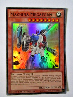 Yugioh! Machina Megaform NECH-ENS06 Super Rare Unlimited Near Mint!! - Image 1