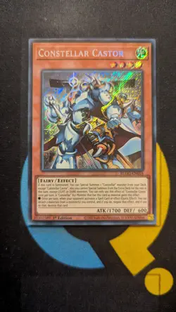 BLGG-EN016 Constellar Castor Secret Rare 1st Ed YuGiOh - Image 1