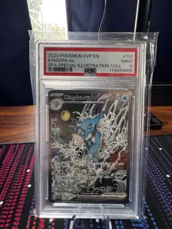 2024 Pokemon Shrouded Fable Special Illustration Kingdra Ex #131 PSA 9 - Image 1