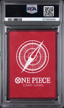 2022 ONE PIECE OP01 ROMANCE DAWN EN 003 MONKEY D. LUFFY PRE ERRATA LEADER PSA 10 - Image 2