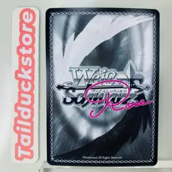 Weiss Schwarz Rose Gushing over Magical Girls OS02/R02-042S SR Japanese - Image 2