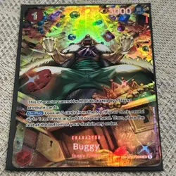 Buggy OP03-008 SP Wings of the Captain - One Piece Card English NM/M - Image 1