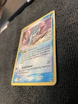 Pokemon Suicune 004/017 POP Series 2 RARE Holo Vintage EX Era Card HP Heavy Play - Image 3