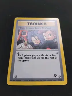 NEAR MINT / LP Pokemon Team Rocket Here Comes Team Rocket! 71/82 Non-Holo Card - Image 4