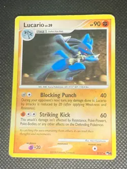 Lucario 2/17 Holo - POP Series 8 Pokemon Card - HP - Image 1