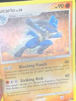 Lucario 2/17 Holo - POP Series 8 Pokemon Card - HP - Image 2