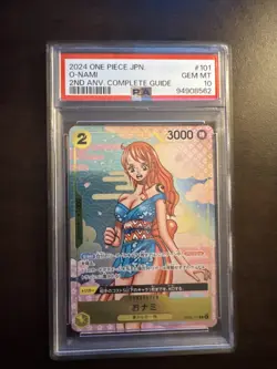 2024 One Pice O-Nami PSA 10 One Piece Card Japanese - Image 1